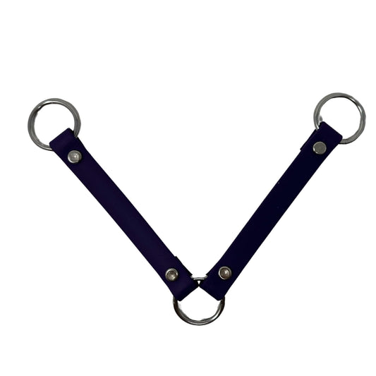 SparkDog Collars Dog Crate Fan Hanger, HotDawg Utility Strap, use with Ryobi P3320, Fan Hanger for Ruffland Dog Kennel, Bucket Holder Utility Strap - Made in The USA of BioThane (Black)