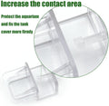 LINLAN Aquarium Lid Clips, Cover Supports, for Rimless Fish Tank, 6 Pcs