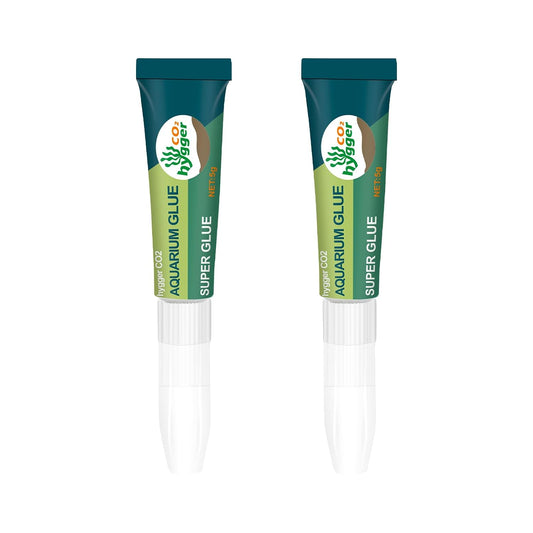 Aquarium Glue, Clear Coral Glue for Plants, Rocks, Moss, Coral, Stone, Wood - Quick Drying, Fish Safe, Freshwater & Salt