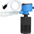 DaToo Aquarium Filter 5-15 Gallon Fish Tank Filter 120GPH Powerful Pump for Aquariums Adjustable Air Flow Submersible In