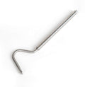 REPTI ZOO Portable Mini Snake Hook Collapsible Stainless Steel Snake Tongs and Snake & Reptile Hook Retractable Catching
