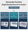4IN1 Small Fish Breeder Box w/Mesh, Scoop & Siphon Guppy Betta
