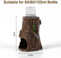 Adjustable No Drip Ceramic Hamster Water Bottle for Glass Tank