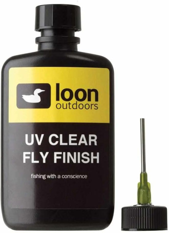 Loon Outdoors UV CLEAR FLY FINISH, Thick, .5 OZ.