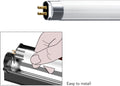 T5 Reptile 24W UVB 10.0 Tube, 2-Pack for Desert Reptiles & Bearded Dragons, 22''