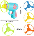 15 Pieces Cat Fetch Toy with Colorful Flying Propellers Set, Cat Playing Tracking Interactive Toys for Kitten Chasing Tr