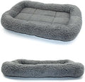 Enjoying Cat Mat Bed 16" x 22" Pet Bed with Pillow Around for Dogs Cats Curled Sleeping Beds for Carrier/Crate Small to 