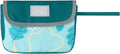 HDE 2-in-1 Reversible Dog Raincoat Hooded Poncho Rain Jacket Teal Dino XL