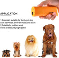 Frienda 3 in 1 LED Ultrasonic Dog Barking Device Stop Bark Trainer, Yellow