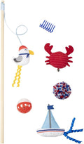 Fringe Studio This Shore is Fun! 6-Piece Plush Cat Toy Set, PetShop Collection (615048)