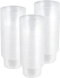 1oz Crested Gecko Food Cups, 100Pcs Reptile Plastic Feeding Dish
