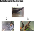 Tfwadmx Natural Driftwood for Aquarium, 6-8" 4 Pcs Wood Aquarium Decorations Fish Tank Log Reptile Tree Branches, Assort