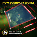 Dogtra GPS Dog Fence X2 & Training Flags Bundle | No Subscription, Wireless Custom Fence with App, Neon Orange Markers, 