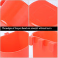 AMZSYLV 10 Pack Bird Cage Feeding Cups Chicken Seed Bowl Hanging Parrot Food Dishes,Feeder and Waterer Coop Cup Water Bottles for Pigeon Quail Parakeets Rabbit Poultry