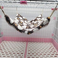 ISMARTEN Small Animal Hanging Hammock, Pet Hanging Nap Sack Sleep Bag Bed, Cage Hammock Beds for Ferret Guinea-Pig Sugar