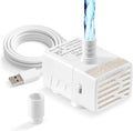 200L/H Submersible Water Pump Ultra Silent USB Small Fountain Pump with 2 Nozzles for Aquarium Fish Tank Fountain Hydrop