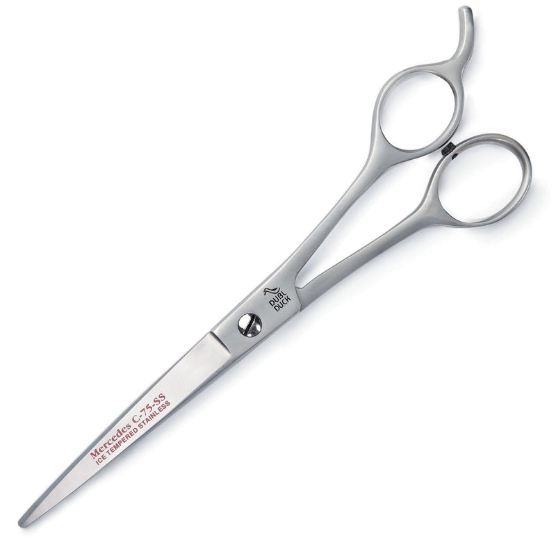 Dubl Duck Mercedes 14SC Pet Curved Shears, 7-1/2-Inch