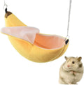 ISMARTEN Banana Bed House, Hammock for Small Animal, Warm Bed House, Cage Nest for Sugar Glider Hamster Small Bird Pet (
