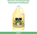 Best Shot Scentament Spa Oatmeal Protein Conditioner, Skin Care Product for Dogs and Cats, Hypoallergenic Puppy Supplies, Lemon Vanilla, 1 Gallon