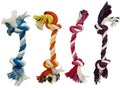 Knivel Puppy Rope Toys for Small Dogs - Puppy Teething Toys - Knots Dog Toy for Smart Newborn Pet and High Active Puppies - Doggy Mini Dental Pack of 4