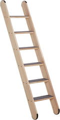 SHENGOCASE Solid Wood Wall Leaning Cat Ladder for Indoor Cats and Small Medium Dog, Stair Step for Window Bed, Wall Clim
