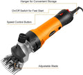 BEETRO 500W Electric Professional Sheep Shears, Animal Grooming Clippers for Sheep Alpacas Goats and More, 6 Speeds Heavy Duty Farm Livestock Haircut