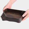 Reptile Water Feeder Automatic Water Dispenser with Ramp Extra Large Reptile Bathing Pool for Gecko, Snake, Turtle, Bear