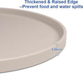 Arespark Dog Food Mat, 10in Silicone Pet Food Mat Nonslip Dog Bowl Mat
