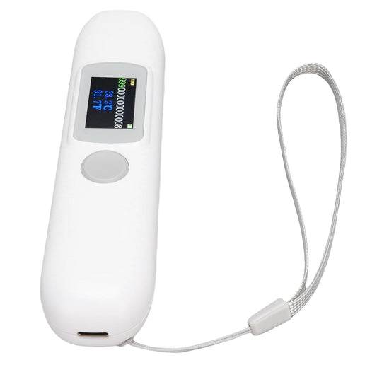 Microchip Scanner, ABS Pet Microchip Tag Reader with Color Screen, Temperature Monitoring & Realtime Data Sync for Dogs 