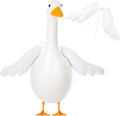 Abbylike 1 Pcs Halloween Poseable Goose Wings for 13-28", Rippled Edge