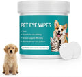 60 Count Eyes Wipes for Dogs & Cats, Tear Stain Remover Pads for Dogs & Cats, Gentle Eye Cleaning Wipes for Pets, Daily 