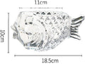 MLAQLS Fish Glass Bowl Multipurpose Living Room Turtle Tank Office Decoration Craft Ornaments Hydroponic Plant Utensils 