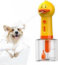 Electric Dog Shampoo Dispenser & Foam Sprayer – Automatic Dog Soap Dispenser, Rechargeable Dogs Shampoo Foamer, IPX7 Wat