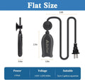 DaToo Super Mini Aquarium Heater 6 Watts Small Fish Tank Flat Heater 6W with Free Thermometer Strip Submersible Slim Bet