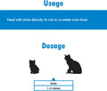 Immune System Support for Cats - Amino Acid L-Lysine - Produce Antibodies - Healthy Tissue, Respiratory Health, Vision -