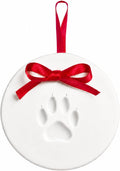 Tiny Ideas Christmas Paw Print Ornament Kit, DIY No Bake No Mess Holiday Keepsake, Dog or Cat Christmas Ornament, Pet Memorial Keepsake