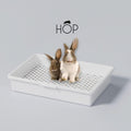 HOP Rabbit Litter Box Grid. Grid Only, Litter Box Not Included, Sifter Grid for HOP Rabbit Litter Box, Sold Separately, 