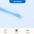 2 Pack Dog and Cat Toothbrush Kit - Mini Head Soft Brush for Deep Clean - Suitable for Puppy, Kitten, Small Pets - Portable Travel Friendly and Easy to Use