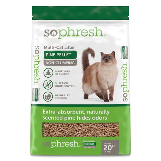 So Phresh by Petco Pine Pellet Non-Clumping Cat Litter 20 lbs.