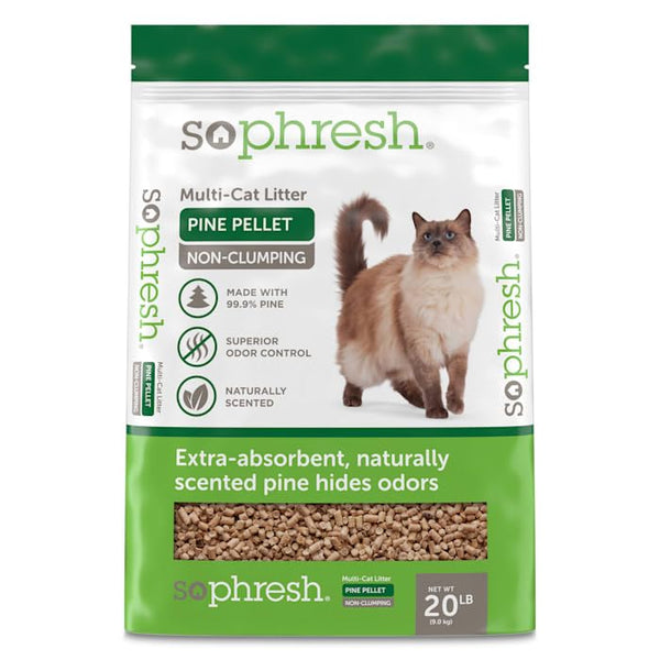 So Phresh by Petco Pine Pellet Non-Clumping Cat Litter 20 lbs.