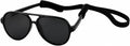 G010 Dog pet Costume Aviator Sunglasses for Medium Breeds 20-40 lbs (Black)
