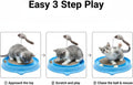 AUOON Cat Scratcher Toy with Ball Track for Indoor Cats and Kittens