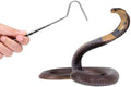 Asixxsix Reptile Catcher, Stainless Steel Reptile Capture Hook, Tough and for Moving Small Snakes Pet Shop Reptile Colle