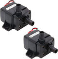 HiLetgo 2pcs Water Pump 240L/H DC 12V 4.2W Micro Brushless Pump 3M Pumping Head Ultra Quiet Water Pump for Pool Aquarium