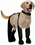 All-in-One Dog Suspender Boots for Small, Medium & Large Dogs – Waterproof Paw Protectors with Non-Slip Sole & Reflectiv