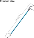 G2 47.2-inch Professional All-Aluminum Alloy Snake Tong Reptile Grabber Rattle Snake Catcher Wide Jaw Handling Tool with