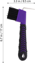 Alipis Hoof Pick with Brush Horse Grooming Tools