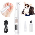 Comasua Dog Paw Trimmer,Furry Basics Pet Hair Trimmer,Saffory Dog Paw Trimmer with LED Light,Low Noise USB Rechargeable,Waterproof Pet Hair Shaver for Dogs and Cats