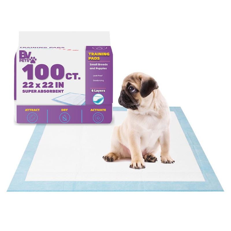 BV Puppy Pads Leak-Proof 100 Count 22