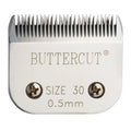 Geib Buttercut Detachable Replacement Dog Clipper Blade - Size-30, Stainless Steel Long-Lasting Sharp Edges, 1/50-Inch Length, Compatible with Andis A5, Oster A5, Wahl KM10, Size-30 Dog Grooming Blade